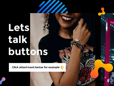 Lets talk buttons (click attachments for tips) advice app branding clean design design jam illustration illustrator minimal photoshop sketch tips tutorial type typography ui ux vector web website