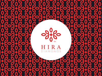 H I R A branding dimonds h logo mark store