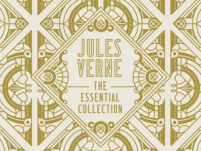Jules Verne Pattern border clean graphic pattern pattern art vector wallpaper