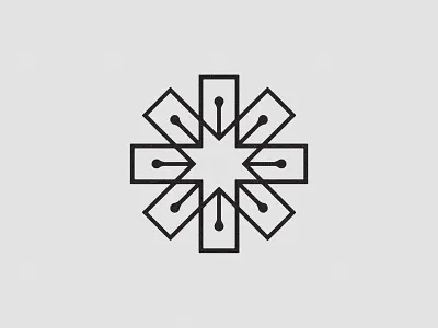 ☆★ branding fountain pen identity logo negative space logo star