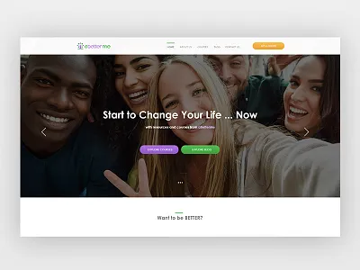 Abetter Me design logo web web deisgn