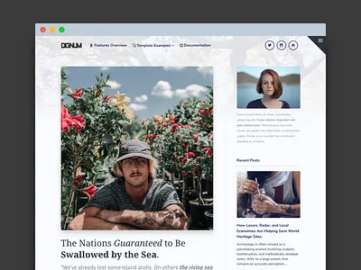 Dignum - Premiun WordPress Theme blog gumroad premium simple theme wordpress writer