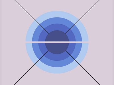Calming Circle design illustration