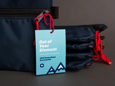 Out of Your Element adventure branding design element three mountains outdoor outdoor badge outdoor logo vector