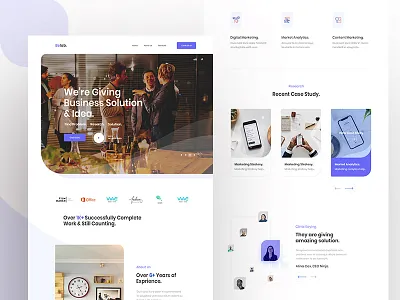 Belab Creative Agency. agency analysis business corporate creative digital homepage interface landing landing page marketing minimal modern start up trend ui ux visual web website