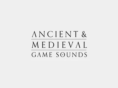 Soundsnap Typography #7 - Ancient & Medieval Game Sounds ancient branding design game gameofthrones got illustration medieval serif sound sword trajan typography vector