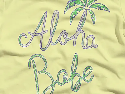 Old Navy Illustration aloha babe gap illustration old navy t shirt t shirt design t shirt graphic tee tee design tee shirt tee shirt tee shirts tshirt tshirt art tshirt design tshirt mockup tshirts type typography