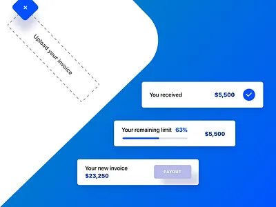 User Interface Components analytics analytics chart app branding clean dashboard design experience finance fintech framerx input interface ui uidesign user experience web web app