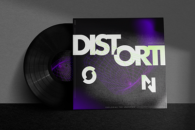 Vinyl Cover Art Design graphic design illustrator mesh mockup