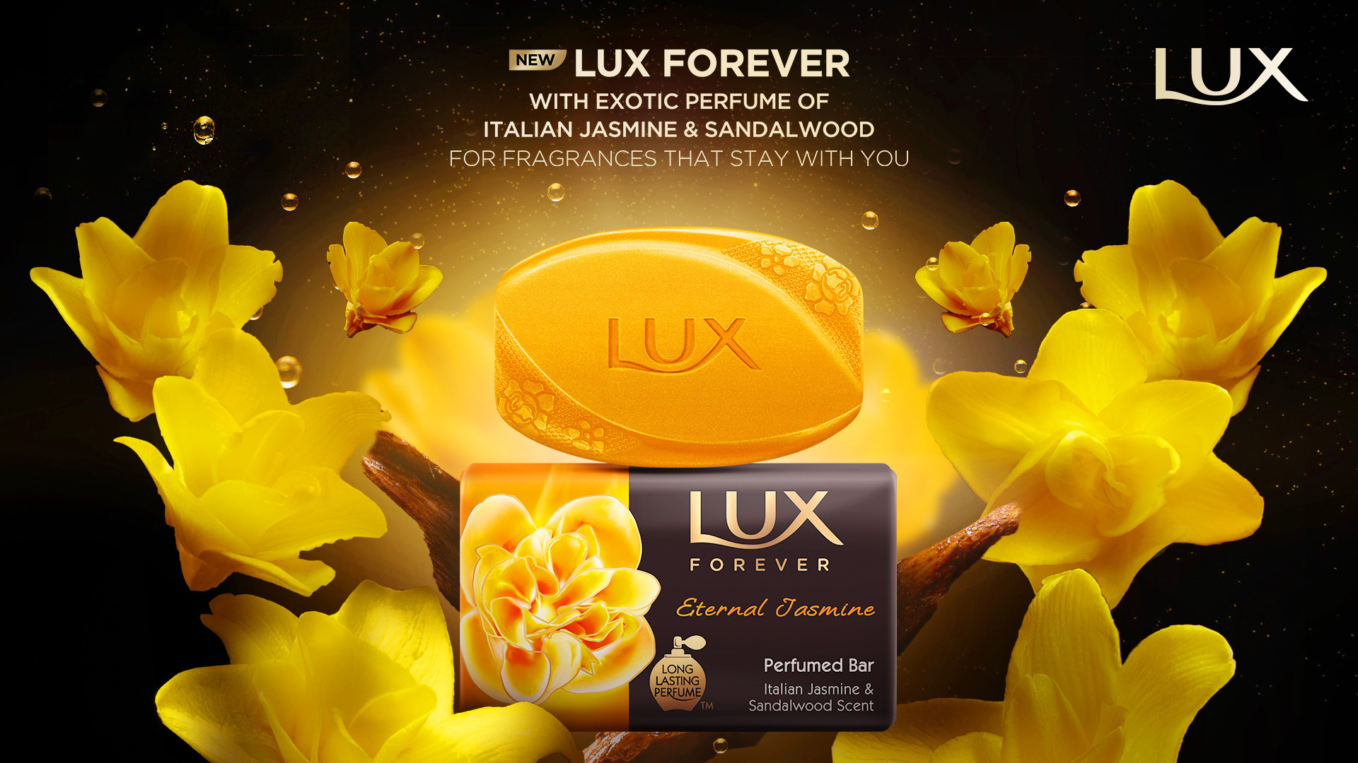 Lux Eternal Jasmine Digital Content 3d animation branding creative design facebook graphic design graphics illustration logo media mobile motion motion graphics simple social ui ux vector video