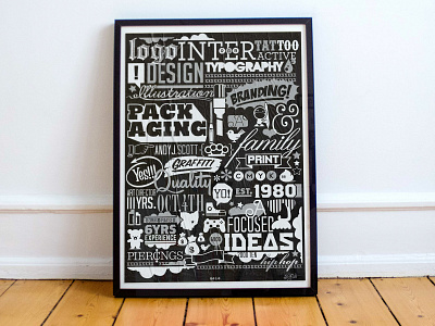 Self Promo Poster branding calligraphy design digital digital art digital art digital graffiti graphic graphic design illustration pattern design photography poster design print design typography