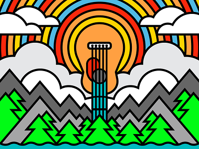 Guitar Poster! guitar illustration poster