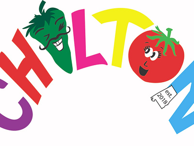 Chilton design illustration logo
