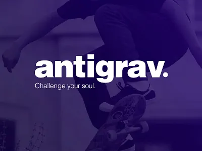 Antigrav® logo concept artdirection brand and identity design logo
