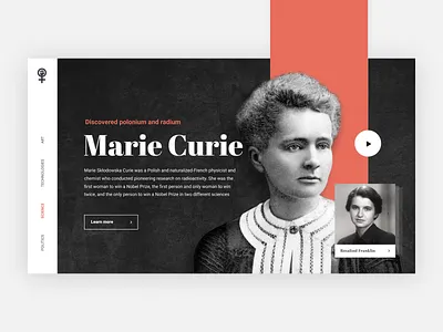 Women’s Day 1.1 app clear design minimal ui ui design ux ux design web web app