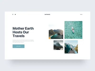 Mi Travel :: CTA :: Free Download blog blog layout blog post card clean clean blog creative free download freebie landing landing page layout minimal typography ui design ux ux ui weather web design wordpress
