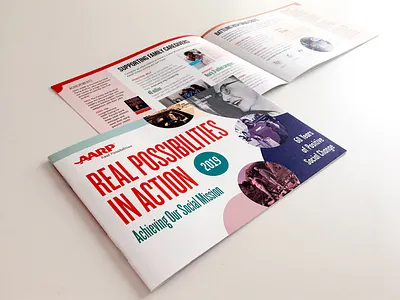 Real Possibilities in Action Booklet advocacy booklet community print report volunteers