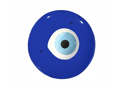 Evil Eye 👁 amulet emblem enamel evil evil eye eye glas icon illustration istambul line logo occult omen pin protection symbol vector work