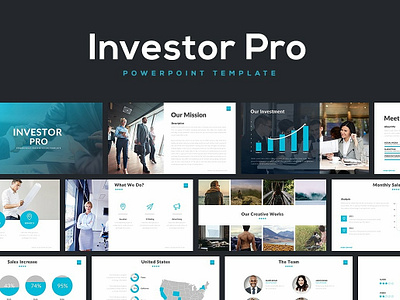 Investor Pro Powerpoint Template analysis business chart company corporate creative ecommerce elegant entrepreneur infographic invest investor investor pro investor pro template marketing modern powerpoint powerpoint presentation powerpoint template template