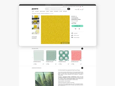 Gallery design e commerce layout ui ux web