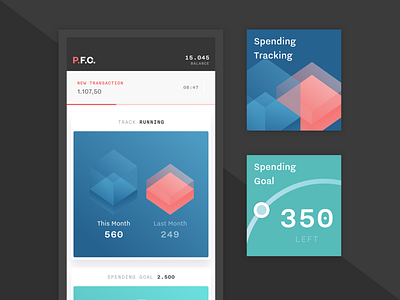 Widgets app bank design fintech illustration ios iphone typography ui ux
