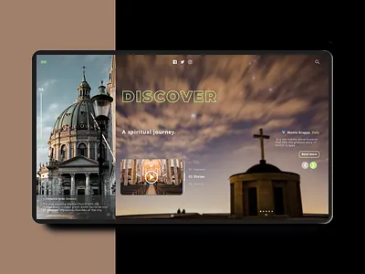 Sanctuary Landing Page adobexd app app concept app design concept daily challange daily ui design design concept flat icon interaction landing page landing page concept minimal typography ui ux web website