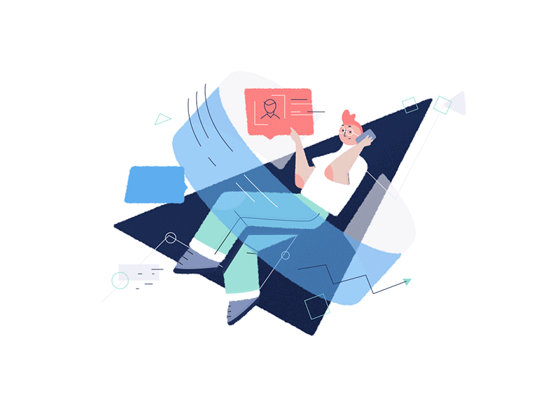 Blog Illustration 🌶 animation design illustration motion tonik ui