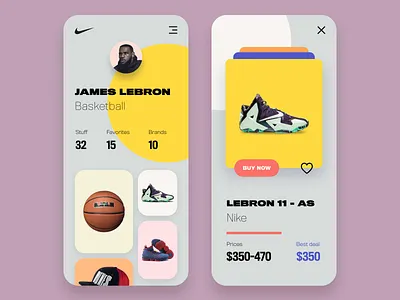Starstuff App Concept app appearance application clothes color lookbook mobile star style ui ux
