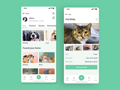 Animals help adobexd animals help awesome design design digital dribbble iosdesign mobile app design trends ui ui design uiux ux design work