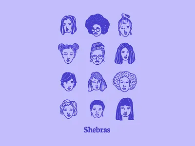 The Shebra Shirt apparel branding diversity feminism illustration shirt t shirt women zebra