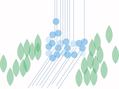 Waterfall design illustration practice
