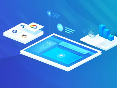 Education in the Cloud branding cloud dailyui design illustration ux vector visual visual design