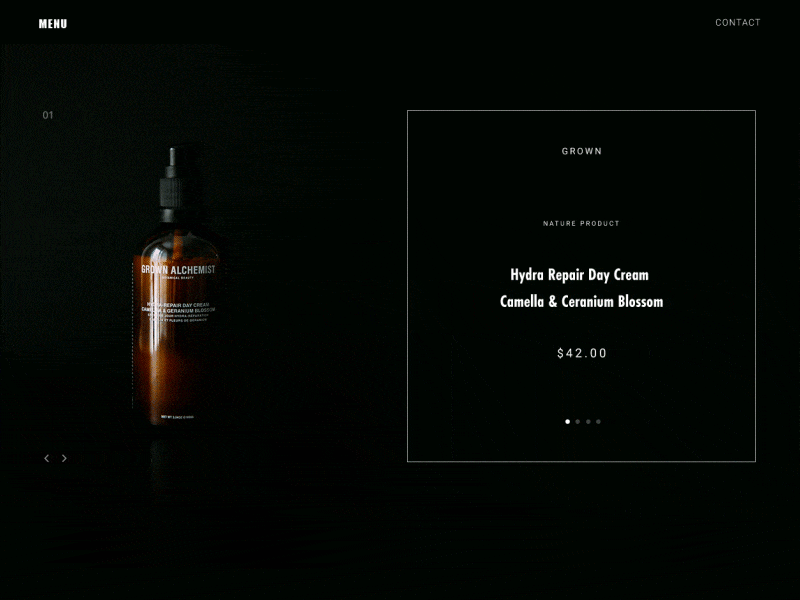 Day #12 E-commerce Shop after effect animation black bottle branding dailyui e commerce shop landign page ui ux website