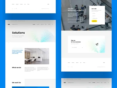 ADI acoustics inner pages acoustics corporate inner page innerpages sound webdesign