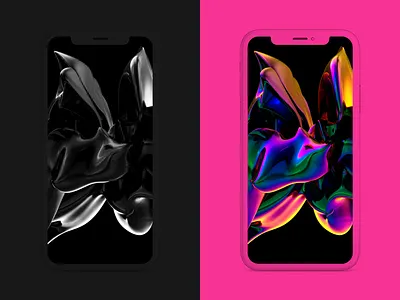 FREE Shit 3d abstract art c4d gradient iphone iphone x iphone xr wallpaper