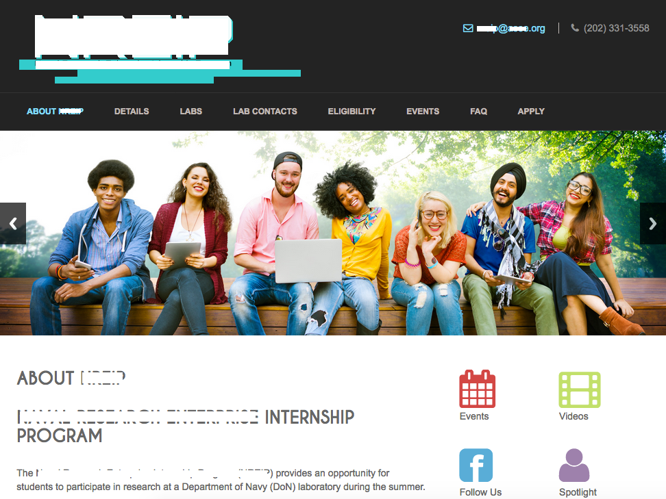 DoD Sample Website Redesign by Yvette Deale on Dribbble