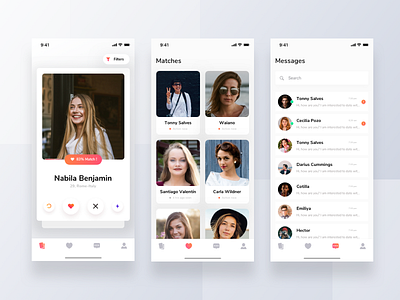 Dating App Exploration app bae date datingapp deal design find partner friend ios life partner maker marriage app match money partner ui