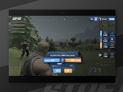 Streaker - Live Betting betting design interface live ui ux video webdesign