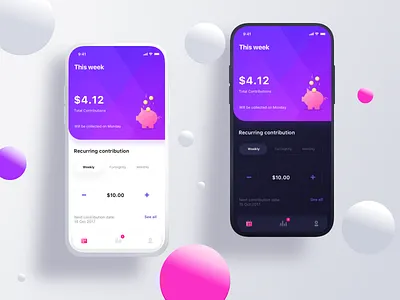 First step screen exploration android calendar darknightmode design graph home invest investment ios lightdaymode neel photoshop prakhar savings security sharma statistics user website windows