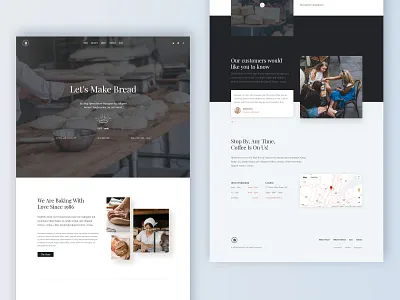 Bakerio - Modern Bakery about bakery bistro blog design coffee shop contact creatus design restaurant wordpress