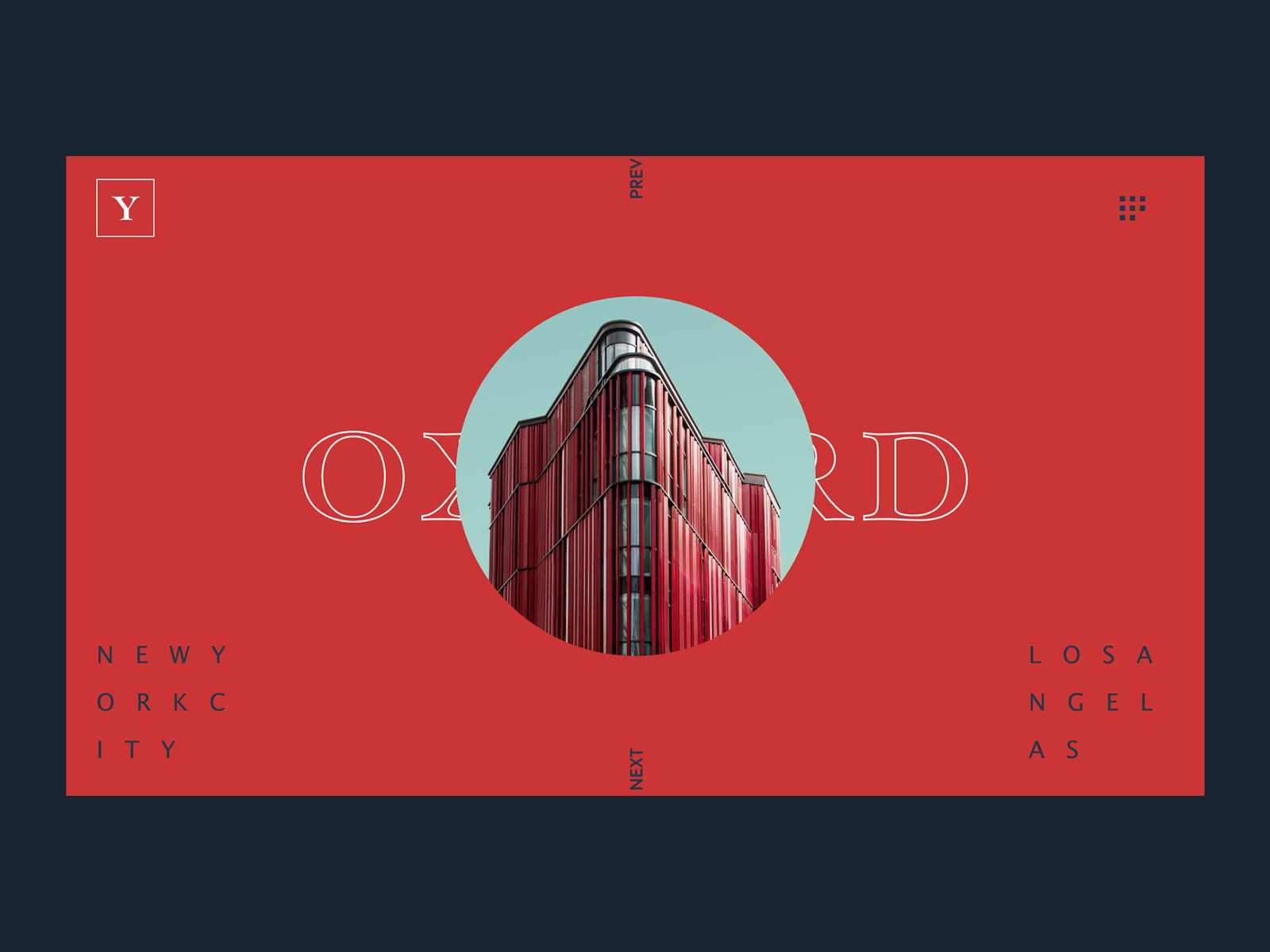 Example of Architecture Firm Web Design
