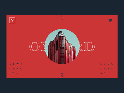 Architecture Firm Web Design architect architecture website circle slider landing page minimal navy outline red slider ux ui web web design website design whitespace