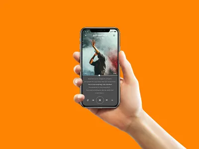Daily UI- Day09 Music Player app app design concept daily daily 100 challenge daily challange dailyui dailyui009 day09 design ideas inspiration inspiring interface interface design music music app music player ui