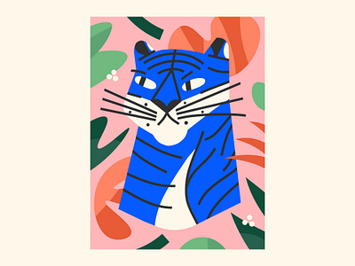 Throw & co brush character female illustration illustrator scene texture