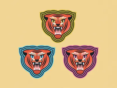 Tigers flash illustration tiger