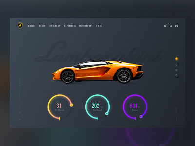 Shot time!! black car car booking dark ecommerce grid lamborghini landing page layout store supercar typography ui ui concept ux designer web design webdesign website