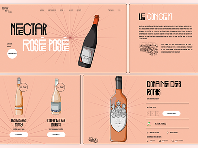 Enologia animation branding case study design drink illustration logo ui ux vector webdesign wine