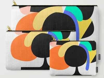 Tilly - Carry All bag carryall design floral floral illustration geometric illustration minimal vector