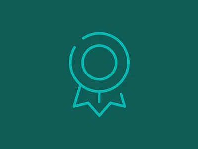 Award award blue ribbon hospital icon icon design line art medical ribbon