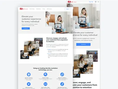 Website Updates landing page marketing mobile responsive web design